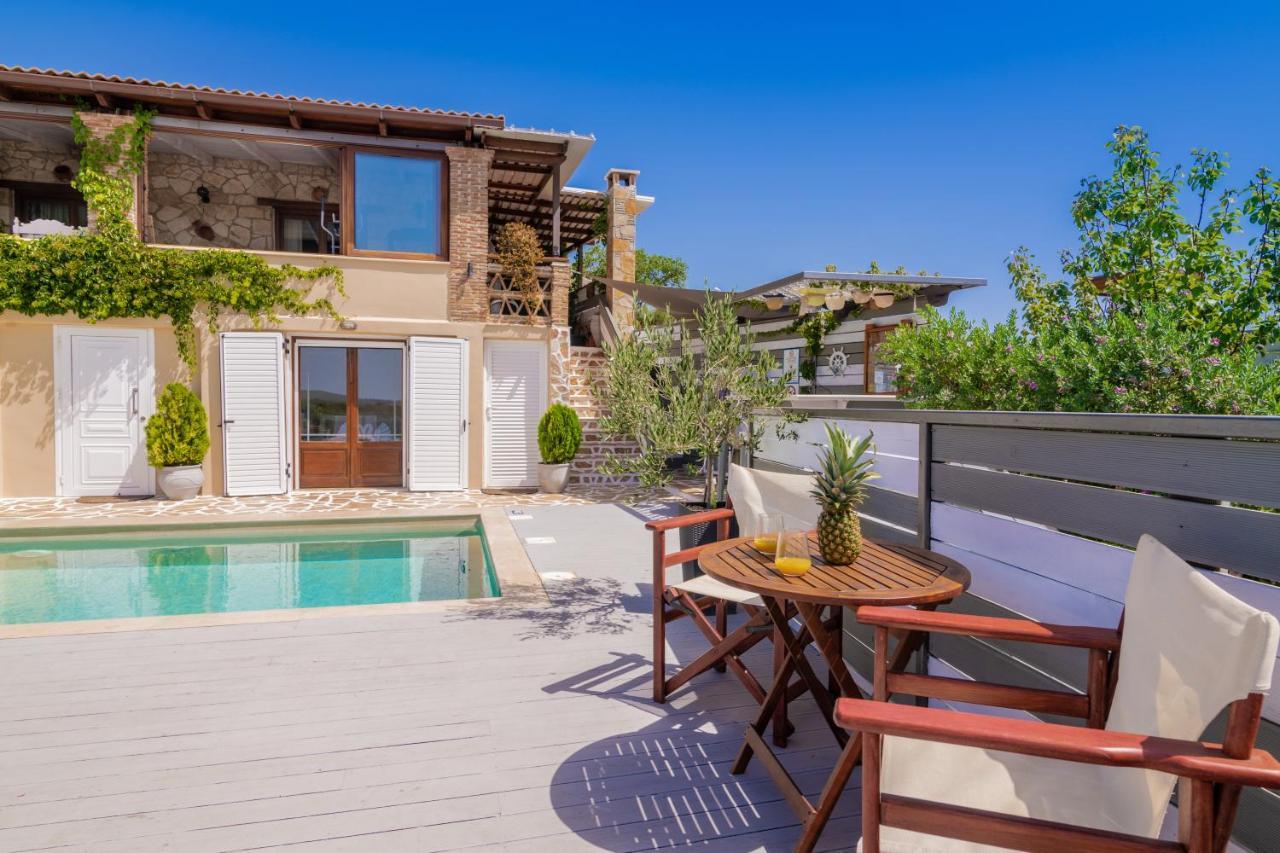 Villa Tramonto With Private Heated Pool, By Zantewize Volimes Ngoại thất bức ảnh