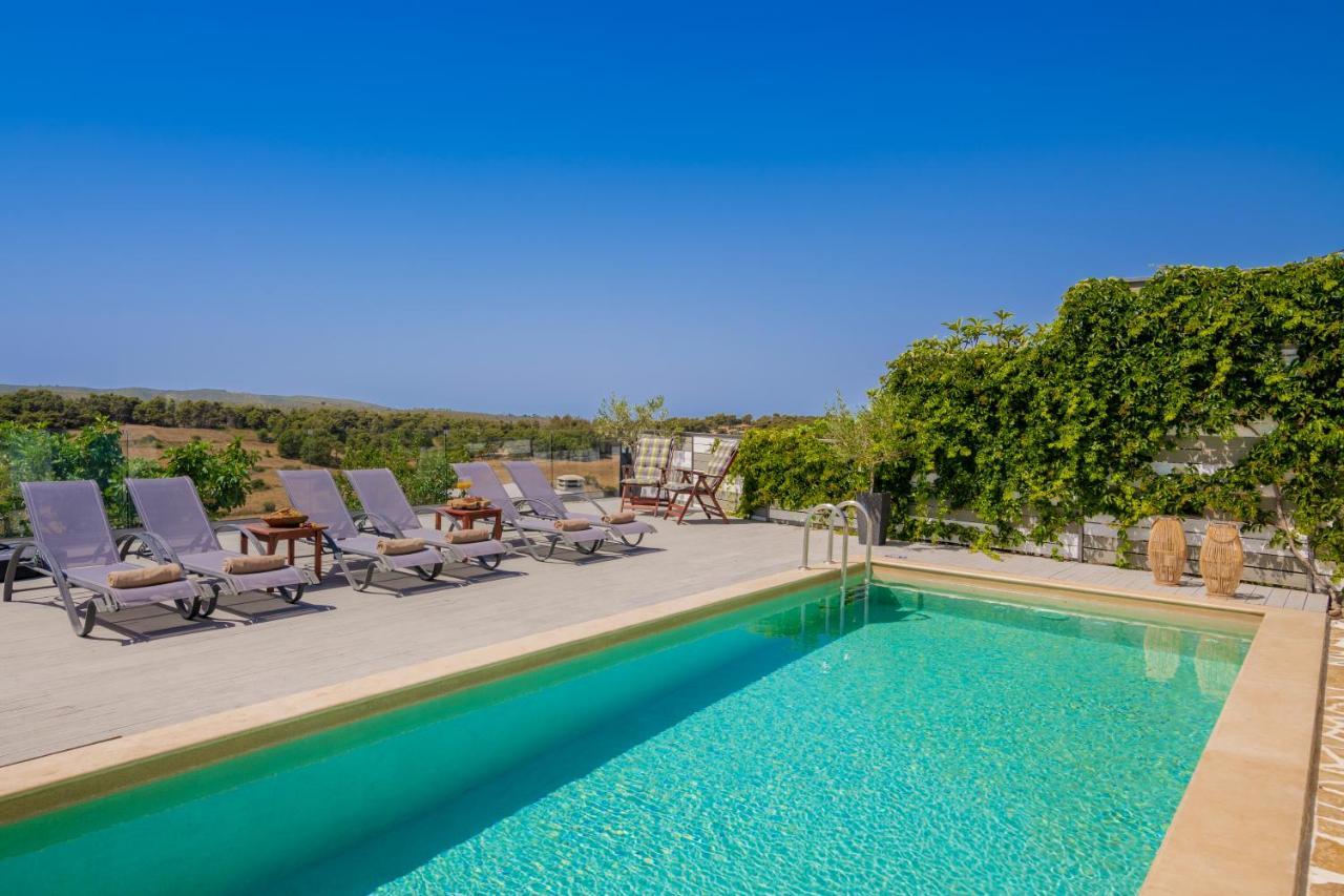 Villa Tramonto With Private Heated Pool, By Zantewize Volimes Ngoại thất bức ảnh
