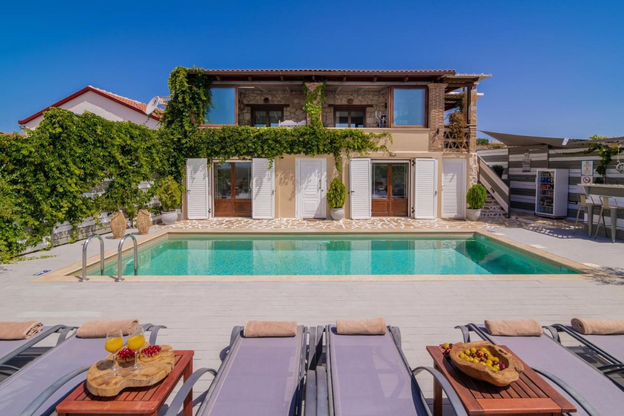 Villa Tramonto With Private Heated Pool, By Zantewize Volimes Ngoại thất bức ảnh