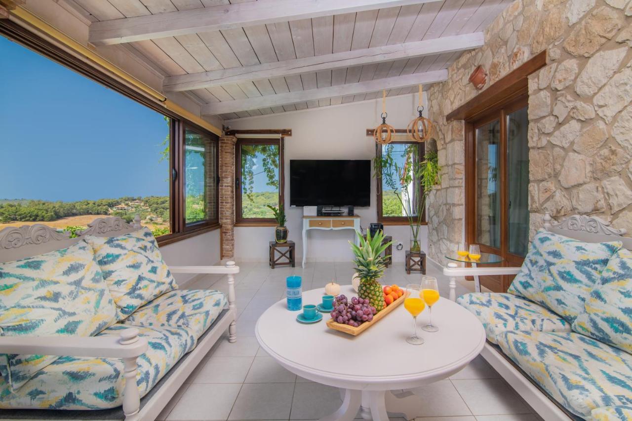 Villa Tramonto With Private Heated Pool, By Zantewize Volimes Ngoại thất bức ảnh